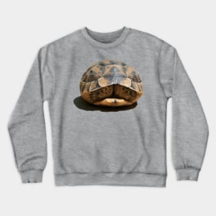 Tortoise Tucked In Vector Art Cut Out Crewneck Sweatshirt